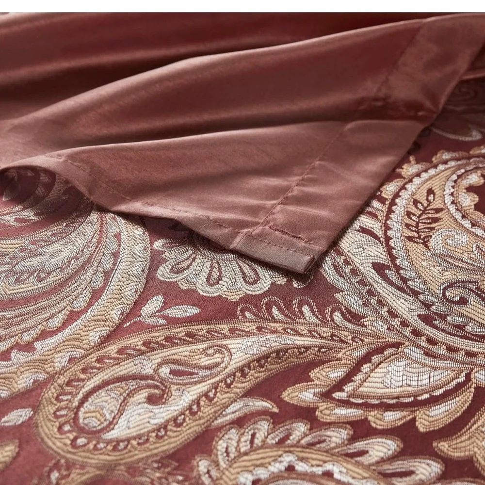 Madison Park Aubrey Jacquard Traditional Shower Curtains